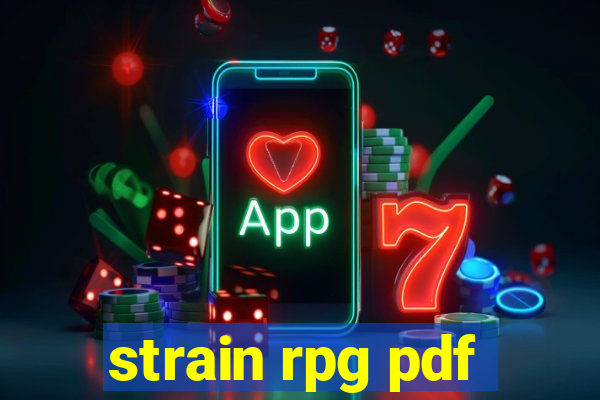 strain rpg pdf